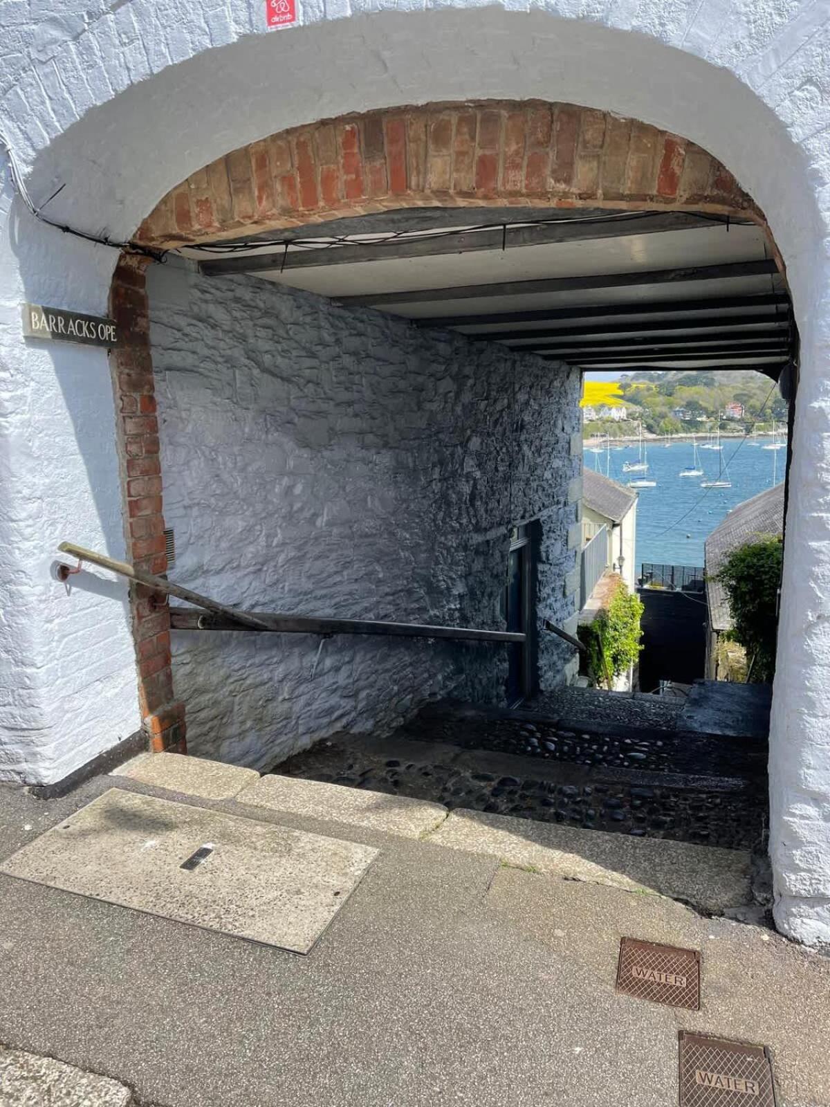 Stunning Waterfront Apartment With Spectacular Views & Parking At 'Captains Loft' Falmouth Bagian luar foto